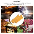 thumbnail image 1 of Fyydes Arm Protective Guard,Pair Heat Resistant Welding Sleeve Spark Resistant Protective Cowhide Sleeves For Welder,Protective Sleeve, 1 of 8