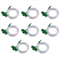 thumbnail image 2 of 8X Adaptador de Jeringa Dispensador de 30CC-50CC la Tuberia de Aire de Plastico Transparente Pegamento, 2 of 10
