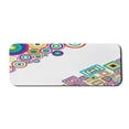 thumbnail image 1 of Abstract Computer Mouse Pad, Circle and Square Rectangle in Different Colors Image, Rectangle Non-Slip Rubber Mousepad Large, 31" x 12" Gaming Size, Multicolor, by Ambesonne, 1 of 2