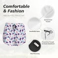 thumbnail image 6 of Haiem Ornamental Turtles Women's 2 in 1 Running Shorts - Lightweight Athletic Workout Gym Yoga Breathable Sports Shorts Liner with Phone Pockets-XX-Large, 6 of 9