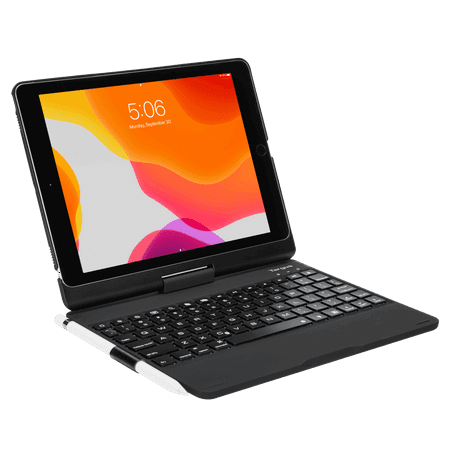Targus - VersaType™ for iPad® (9th/8th/7th gen.) 10.2-inch, iPad Air® 10.5-inch, iPad Pro 10.5-inch - Black