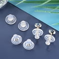 thumbnail image 4 of fastboy 100x No-Irritate Earring Backs For Studs Silicone Replacements Set Silicone Earring Backs C, 4 of 6