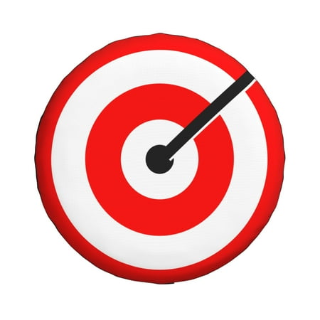 15 Red Arrow Target Tire Cover Universal Spare Wheel Covers Dust-Proof Water-Proof Sun-Proof and Corrosion-Proof