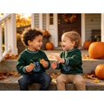 thumbnail image 3 of Happy Town Toddler Boys Girls Crewneck Sweatshirt Unisex Kids Cartoon Long Sleeve Pullover Top, 3 of 7