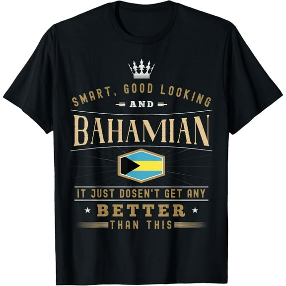 t-shirt Bahamas Flag Souvenirs for Bahamians Men & Women T-Shirt.