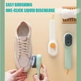 thumbnail image 4 of 2 In 1 Multifunction Cleaning Brush Cleaning Brush With Soap Dispenser 2024 New Scrub Brush With Soap Dispenser Liquid Filled Laundry Brush Shoe Washing Tool Suitable For Home, 4 of 8
