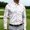 White, variant on Men's Golf Polo Shirt Paint Splatter Print Short Sleeve Moisture Wicking Tee Casual Slim Fit Performance Sports Top, L