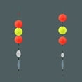thumbnail image 4 of 10Pcs Fishing Float Buoyancy Ball Float Bottom Rig Rigging Material No. 7 (20Mm) Red Shenzhuyue, 4 of 11