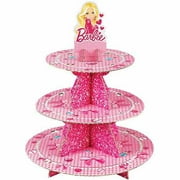 Barbie 'High Fashion' 3-Tiered Cupcake Stand (1ct)