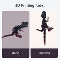 thumbnail image 2 of Dinosaurio JASSBOOY Articulado Tyrannosaurus Rex impreso en 3D, 2 of 5