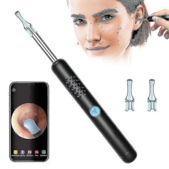 1 Pcs Ear Wax Removal, Ear Cleaner Ear Wax Removal Kit, Wireless Ear Wax Remover Otoscope With Hd Endoscope Ear Camera Ear Wax Removal Tool