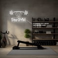 thumbnail image 4 of UPONRAY Barbell Custom Neon Signs, Usb Powered with Adjustable Brightness Wall Decor for Gifts, Cool White, 14 inch, 4 of 8