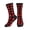 3 Black, variant on Unisex Red Buffalo Plaid Print Novelty Ankle Socks Colorful ComfortSoft Lightweight Sports Athletic Socks