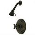 thumbnail image 2 of Elements Of Design EB3635AXSO Single Handle Shower Trim - Bronze, 2 of 2