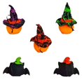 thumbnail image 3 of Lámpara De Luz Fantasma De Calabaza De Halloween, 5 Uds., Decoración Colgante Para Fiestas, Farol Led, Suministros Para Fiestas, Accesorio De Luz Nocturna Colgante Serendint HA037323-00, 3 of 6