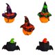 thumbnail image 3 of Lámpara De Luz Fantasma De Calabaza De Halloween, 5 Uds., Decoración Colgante Para Fiestas, Farol Led, Suministros Para Fiestas, Accesorio De Luz Nocturna Colgante seitruly HA037323-00, 3 of 6