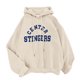 thumbnail image 1 of Gibobby Sudadera mujer, Sudadera de forro polar con capucha para mujer, de gran tamaño, de manga larga, casual(Beige,M), 1 of 5
