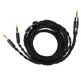 thumbnail image 1 of XingJian LLC 8-Core 2.5mm Balanced to Dual 3.5mm Silver Plated Earphone Cable Replacement, 1 of 10
