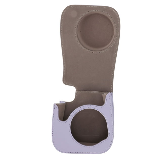 PU Leather Camera Case Instant Camera Protective Case with Photo Frames Album Shoulder Strap Selfie Mirror Filters Stickers PU Leather Camera Bag for Mini12