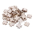 thumbnail image 5 of 100 Pcs/Set Unfinished Wooden Jigsaw Freeform Blank Puzzles Pieces for DIY Art Crafts Card Making, 5 of 13