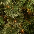 thumbnail image 3 of National Tree Company 7.5 ft. Pre-Lit Artificial Wispy Willow Grande Medium Christmas Tree, Green, 750 Clear Lights, Includes Stand, 3 of 6