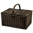 thumbnail image 2 of Picnic at Ascot Buckingham Willow Picnic Basket for 4 with Blanket and Coffee Service - Santa Cruz (714BC-SC), 2 of 2