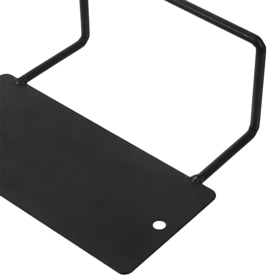 AURARMLET 4Pcs Mattress Stoppers for Bed Frame with Sturdy Iron Material and Easy Installation Black