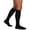 Multicolor, variant on Juzo 2001 Soft Closed Toe Knee Highs - 20-30 mmHg Reg Black II