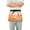 Abstract Mountains and Sun, variant on Tower in Park Server Apron with 3 Pockets Waterproof Waitress Waist Short Apron for Man Woman 12 Inches