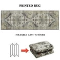 thumbnail image 4 of CAROMIO 6 x 9 Feet Vintage Area Rug Machine Washable Persian Area Rug Stain Resistant Low Pile Carpet for Living Room Kids Room Bedroom Decor, Gray, 4 of 5