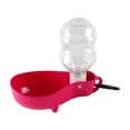 thumbnail image 1 of Billuyoard Accesorios para perros, comida y agua seguras para amigos peludos, comedero de agua portátil para perros que caminan, botella de agua Suministros de alimentación y agua para mascotas rojo, 1 of 6