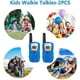thumbnail image 5 of walkie-talkies para niños, radio bidireccional con 8 canales, pantalla LCD, linterna Vox y 10 tonos de llamada (batería no incluida)., 5 of 5
