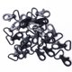 thumbnail image 3 of Homoyoyo 8Ud Gancho Para Llavero Negro Con Anilla Firme Para Exteriores, 3 of 8