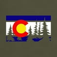 thumbnail image 3 of CafePress - Colorado Dark T Shirt - Men's Classic Graphic Cotton T-Shirt, 3 of 4