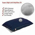 thumbnail image 3 of Majestic Pet Solid Color Super Value Dog Bed Machine Washable Blue Medium 28" x 35" x 7", 3 of 5