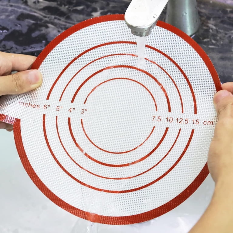 2-Pack Silicone Bread Sling Mats With Handles - Reusable Oven Baking Mat For Easy Bread Transfer