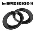 thumbnail image 5 of BAMILL Pair Fog Light Lamp Cover Trim Primed For BMW X3 E83 LCI 2007-2010 51113423789, 5 of 9