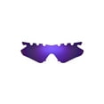 thumbnail image 2 of Walleva Purple Polarized Vented Replacement Lenses And Purple Earsocks For Oakley M Frame Heater Sunglasses, 2 of 5