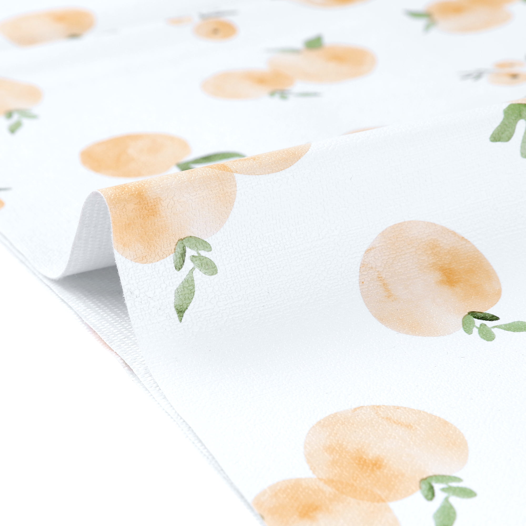 Unique Bargains Wrinkle-Resistant Waterproof Table Cover Tablecloth Peach 55x55inch