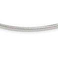 thumbnail image 6 of Auriga Fine Jewelry 925 Sterling Silver Round 2.75 mm Neckwire Necklace for Women 18", 6 of 6