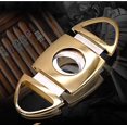 thumbnail image 4 of Stainless Steel Cigar Cutter, 1 Piece, Gold Niuniu, 4 of 5