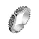 thumbnail image 2 of Anillos para mujer, regalos para mujer, anillo de ala retro para mujer, hombre, compromiso, boda, accesorios de joyería, mujer, hombre, conejo orn, 2 of 5