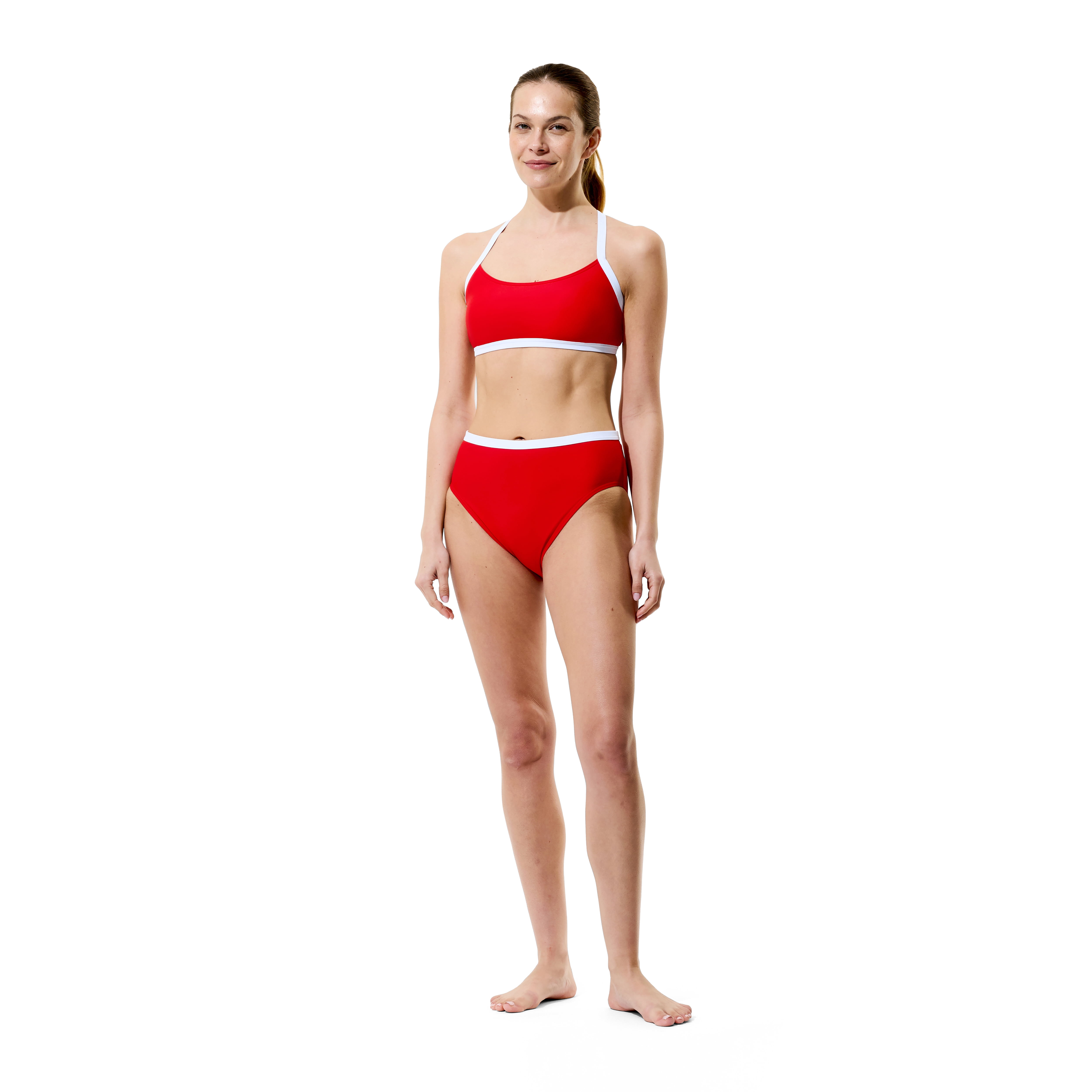Speedo Women's Colorblock Bikini Top, Sizes XS-XXL