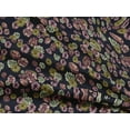 thumbnail image 4 of oneOone Rayon Navy Blue Fabric Florals Sewing Fabric By The Yard Printed Diy Clothing Sewing Supplies 56 Inch Wide, 4 of 6
