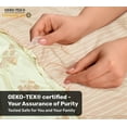 thumbnail image 5 of SCAD Piece by Piece 7-Piece Bedding Set, Floral - Butter Yellow / Dusty Mauve, Bed in a Bag with Reversible Comforter and Sheet Set, Queen, 5 of 13