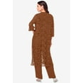 thumbnail image 2 of Roaman's Women's Plus Size Lace Duster Pant Set, 2 of 5