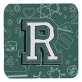 thumbnail image 1 of Carolines Treasures CJ2010-RFC Letter R Back To School Initial Foam Coasters- Set Of 4, 1 of 1