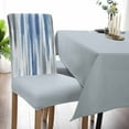 thumbnail image 5 of Dining Chair Covers Set of 6 Abstract Grey Blue Mottled Gradient Texture Farmhouse Stretch Parsons Chair Slipcovers Removable Washable Chair Cover Protector for Kitchen Dining Room Hotel, 5 of 5