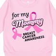 thumbnail image 3 of Inktastic For My Mommy Breast Cancer Awareness Toddler Sweatshirt, 3 of 4