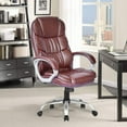 thumbnail image 6 of BestOffice Ergonomic Office Chair, Lumbar Support, Rolling Swivel for Men, Women(Brown), 6 of 7